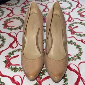 Nine West Beige Heels